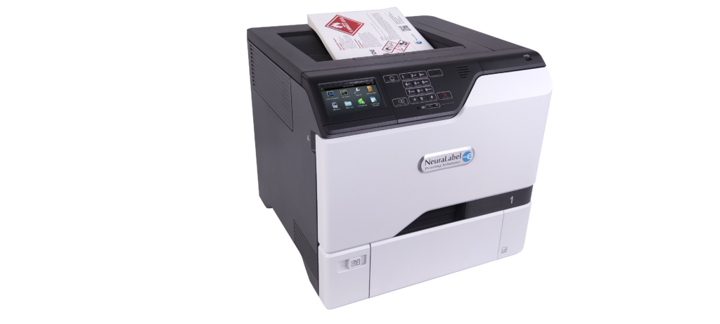 550cs Cut-Sheet Compliance Label Printer