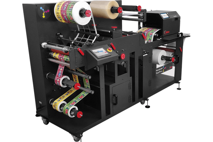 NeuraLabel TotalPress leftside view