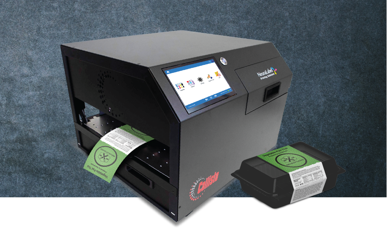 NeuraLabel Callisto Food and Nutrition Label Printer